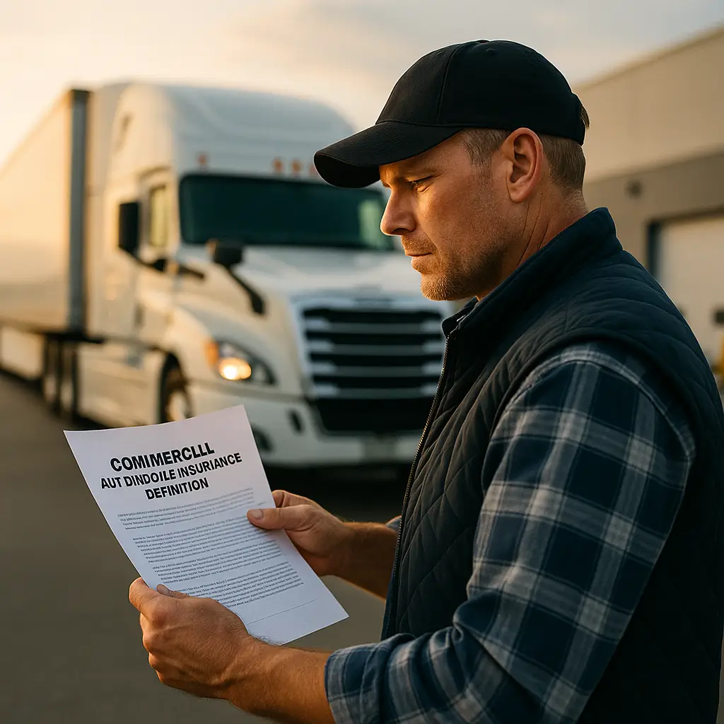 commercial automobile insurance definition