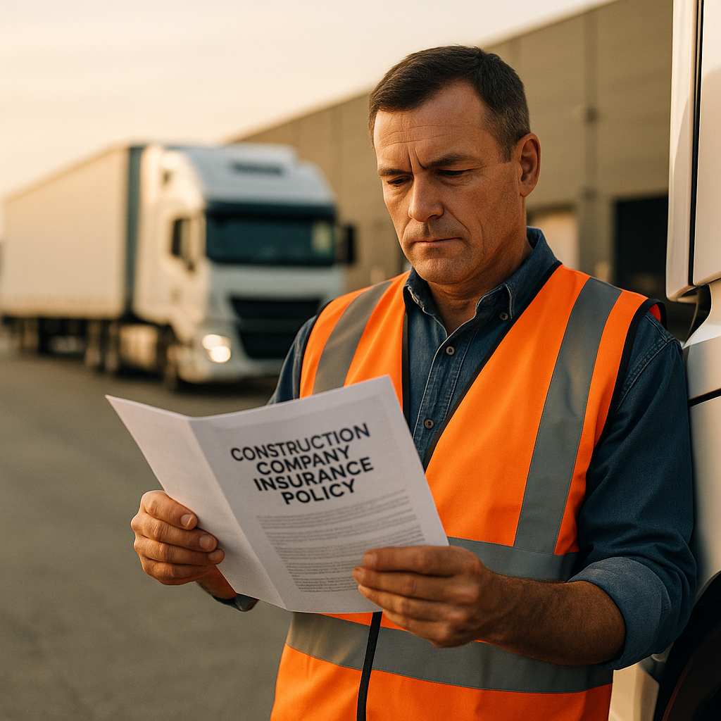 construction company insurance policy