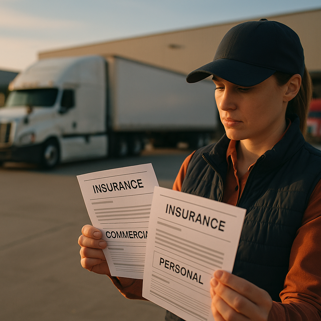 commercial vehicle insurance vs personal