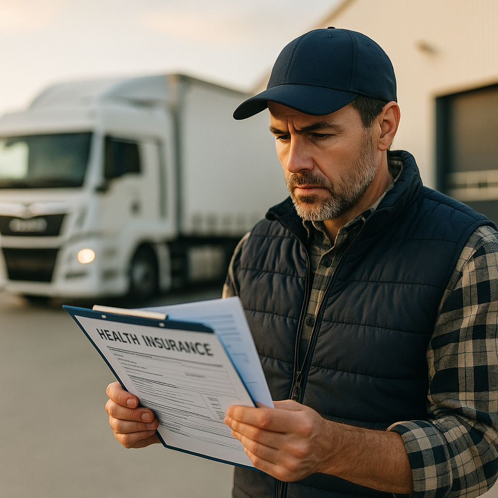 truck driver health insurance cost