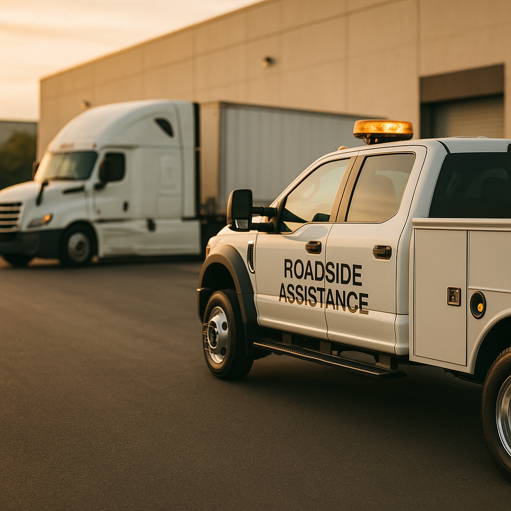 roadside assistance service truck