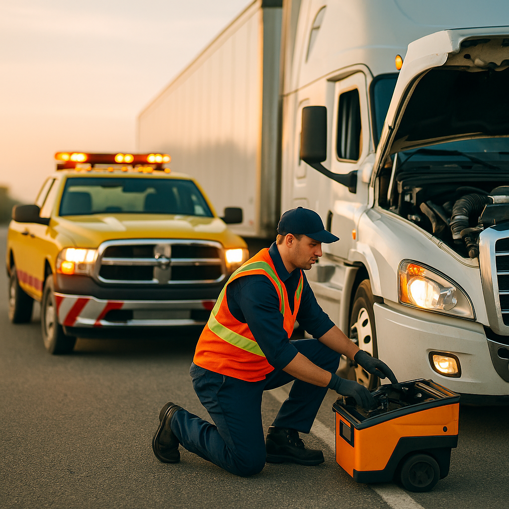 roadside service for commercial vehicles