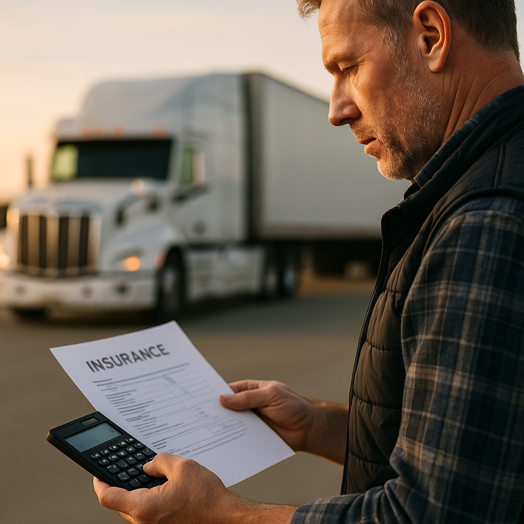 how much is truck insurance per month