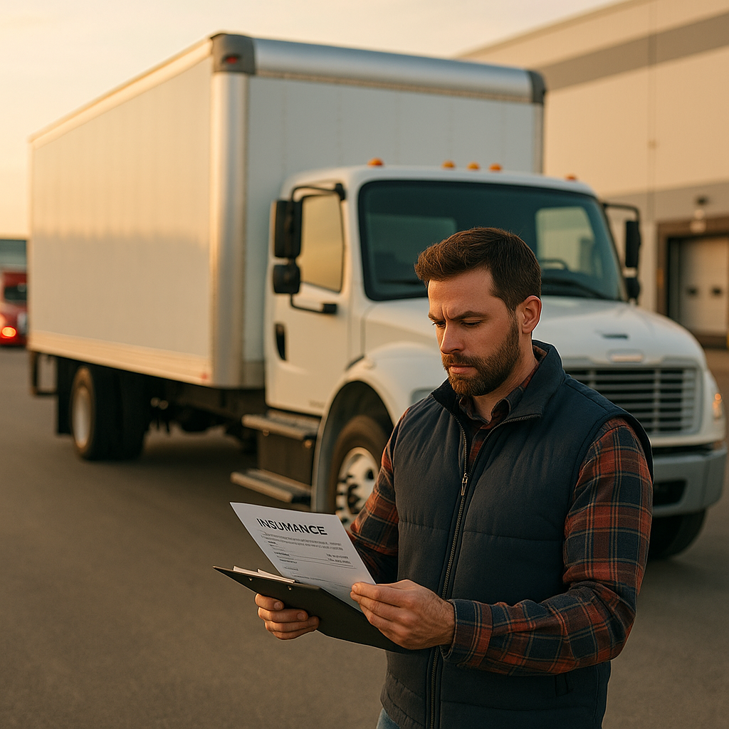 box truck insurance cost per month