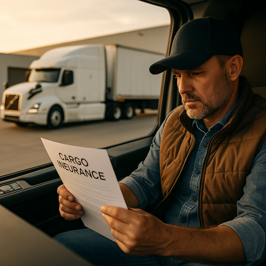 how much is cargo insurance a month