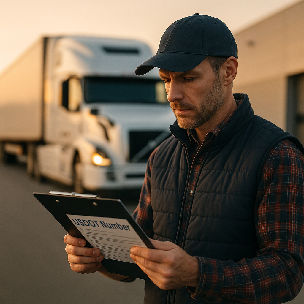 how do i get a usdot number