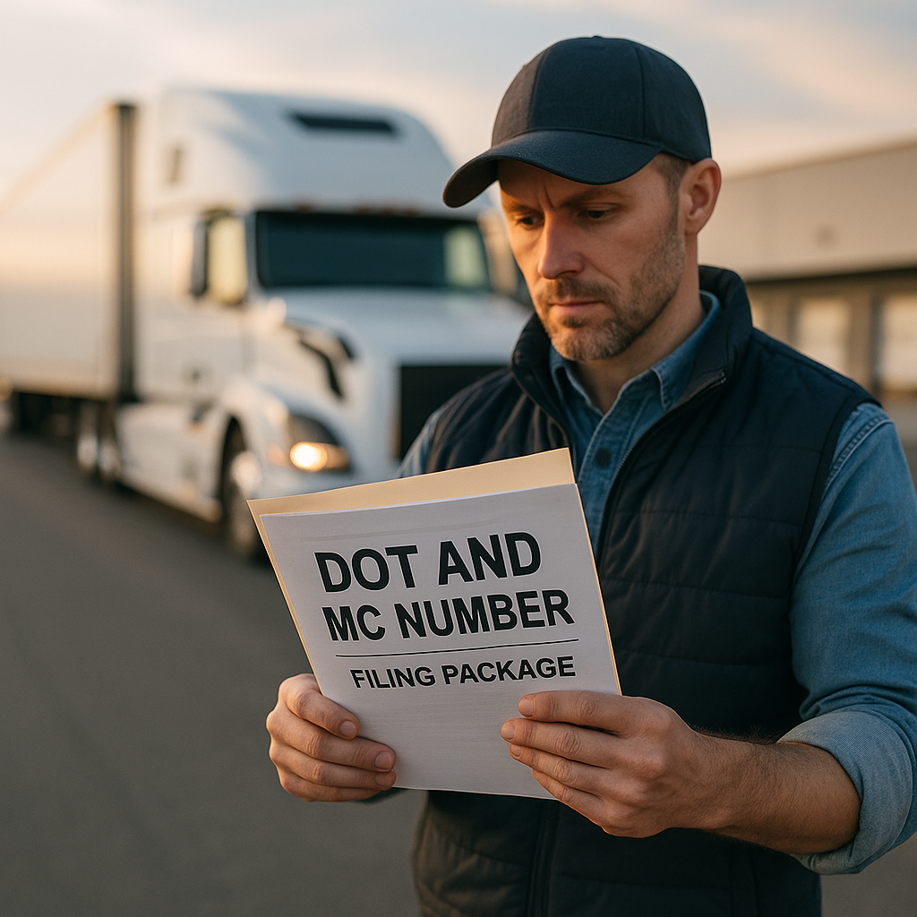 dot and mc number package