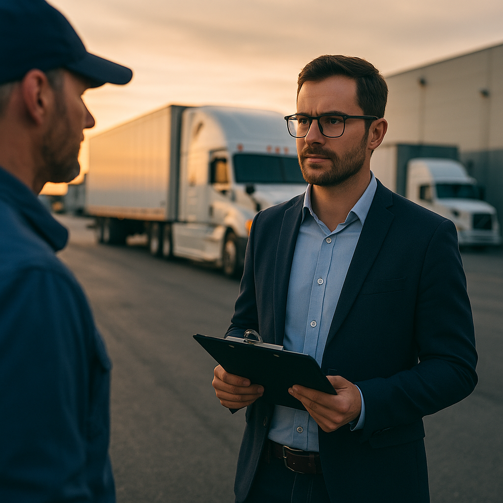 How a trucking insurance broker helps small fleets