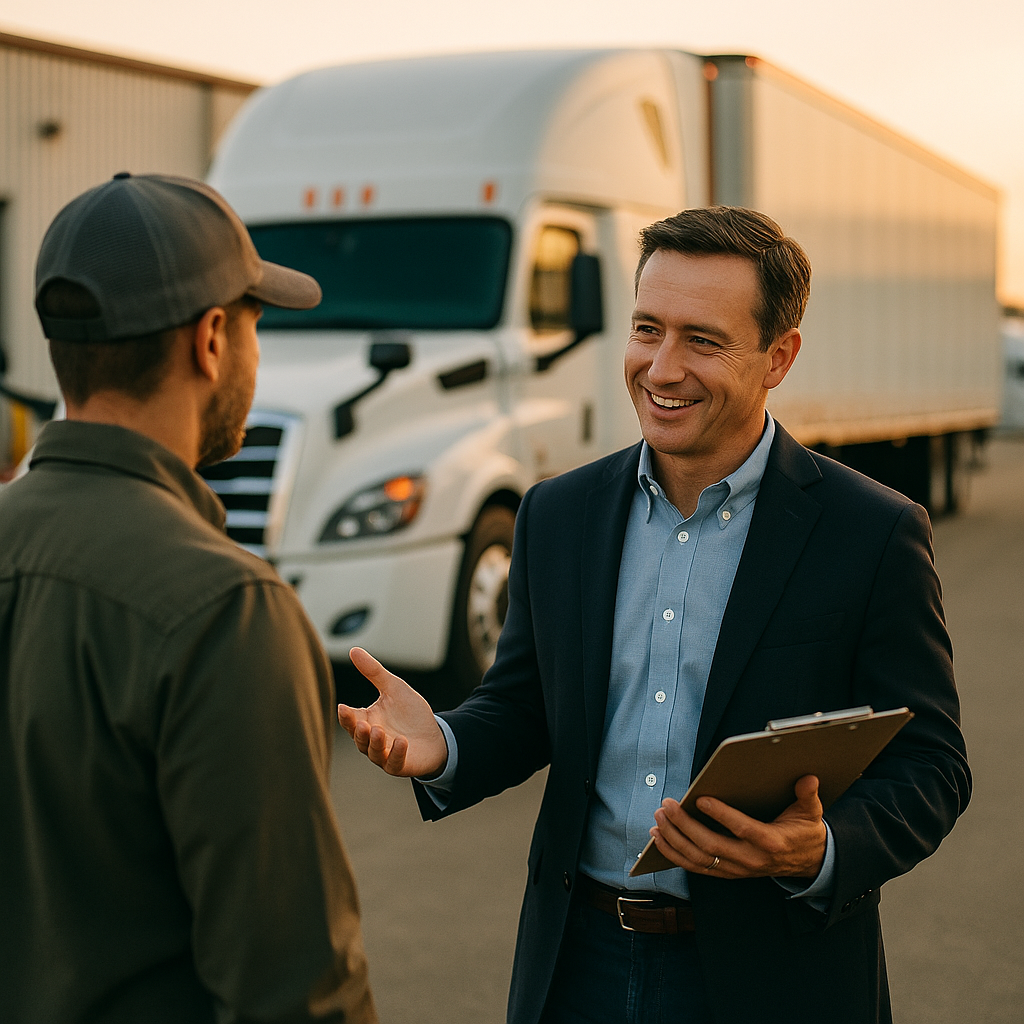 Customized small fleet insurance through an agency