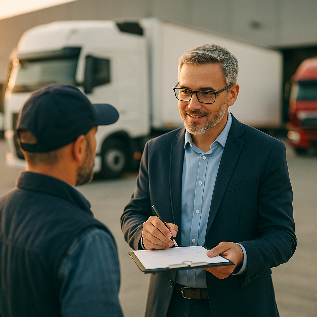 Personalized service from a trucking insurance agent