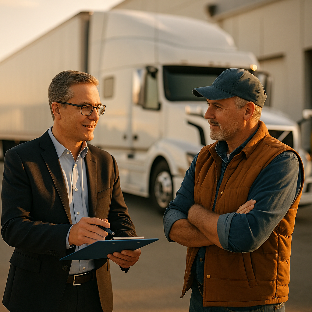 Expert advice from commercial truck insurance agents