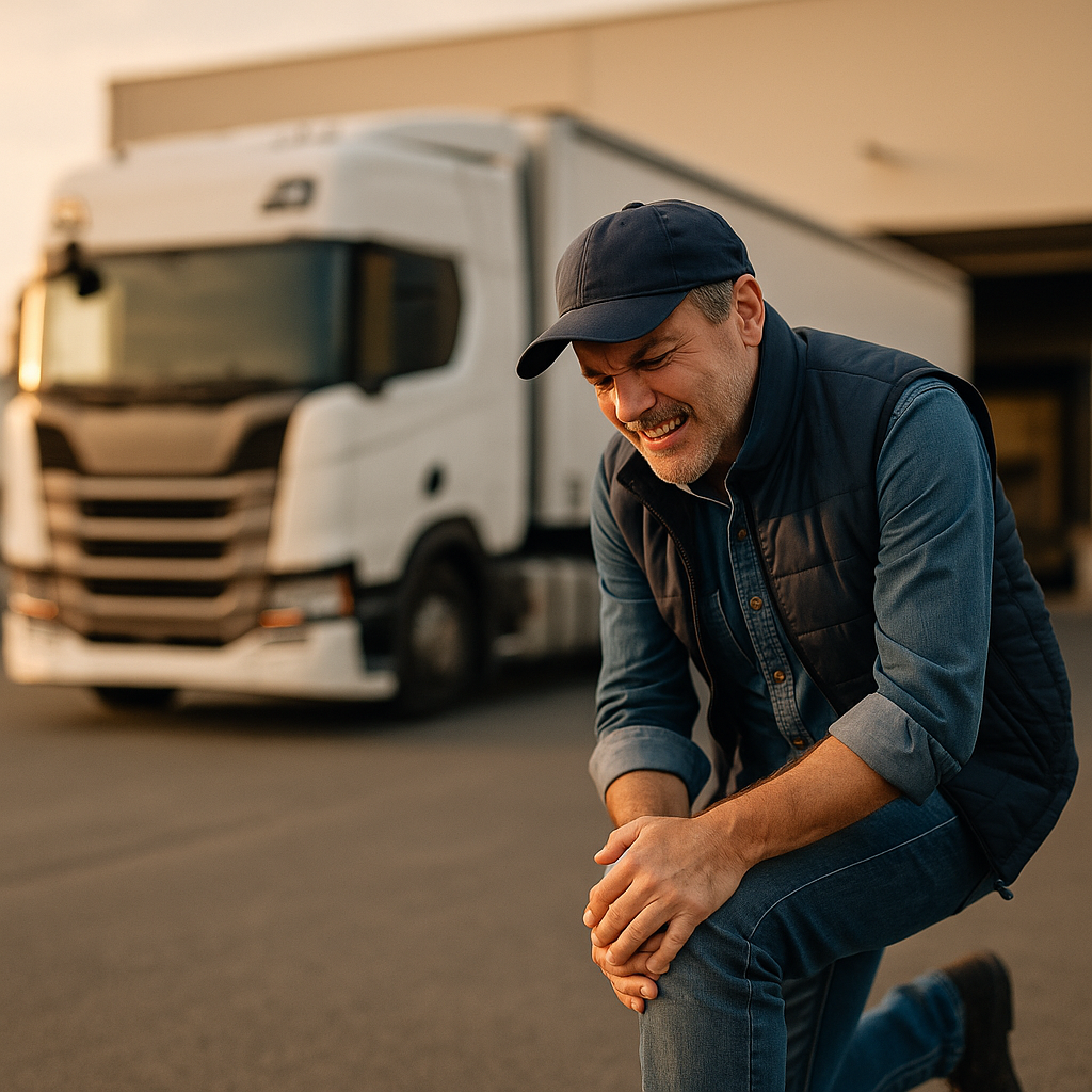 Occupational accident insurance for truckers