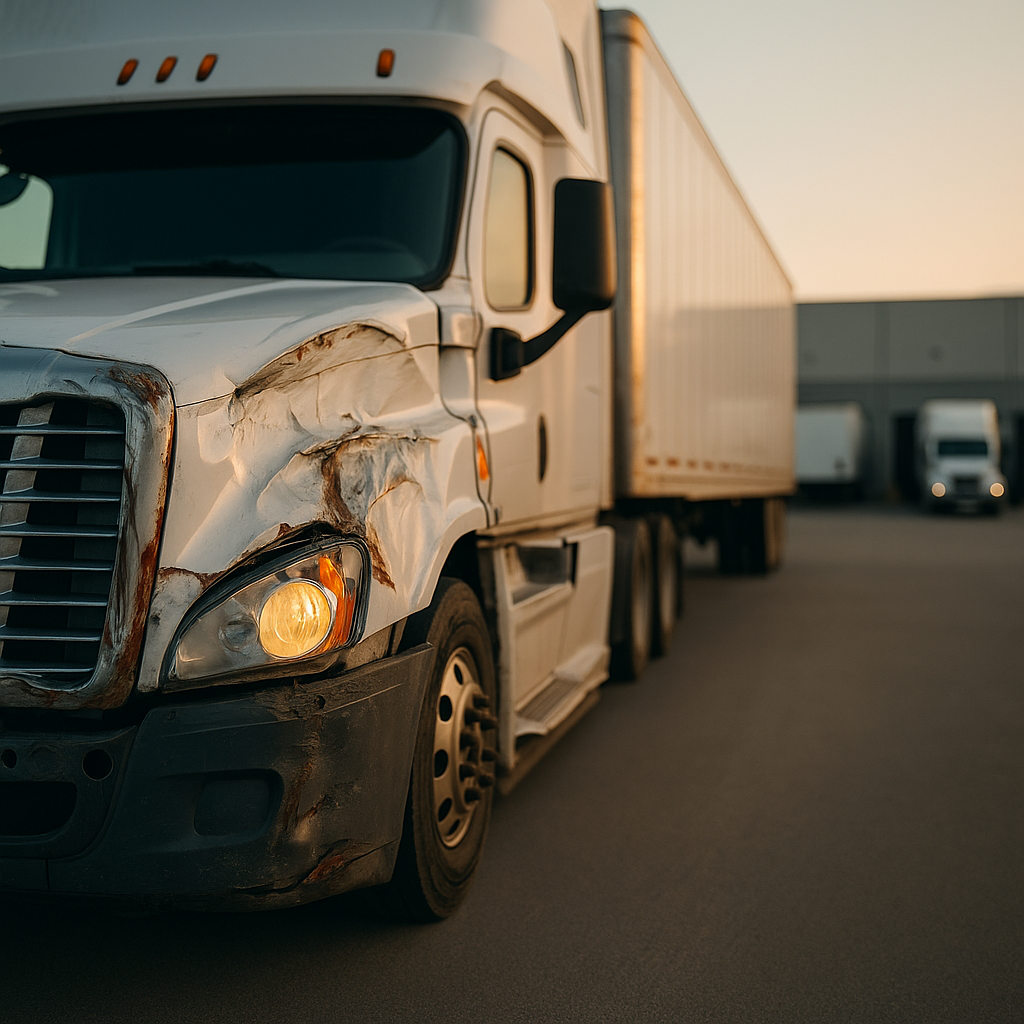 Semi truck physical damage deductible options