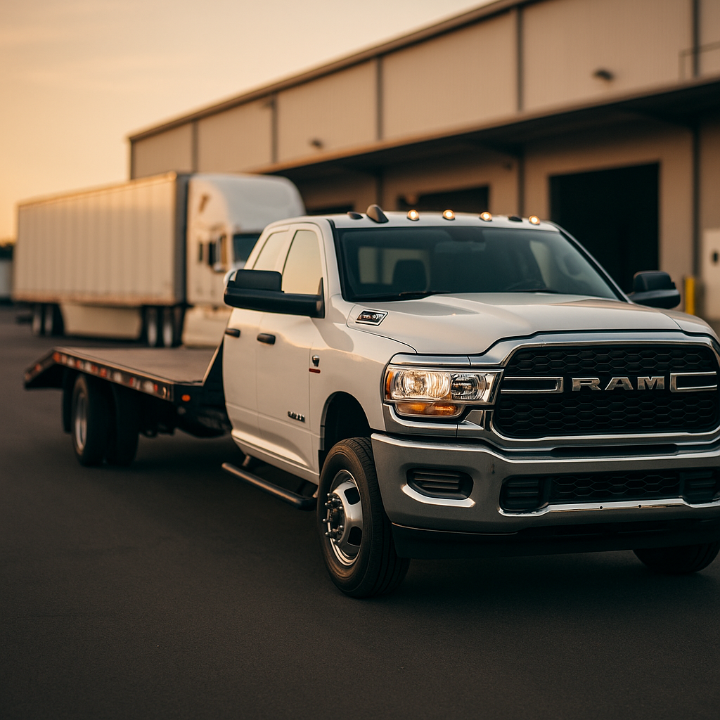 RAM 3500 commercial truck insurance for hot shots