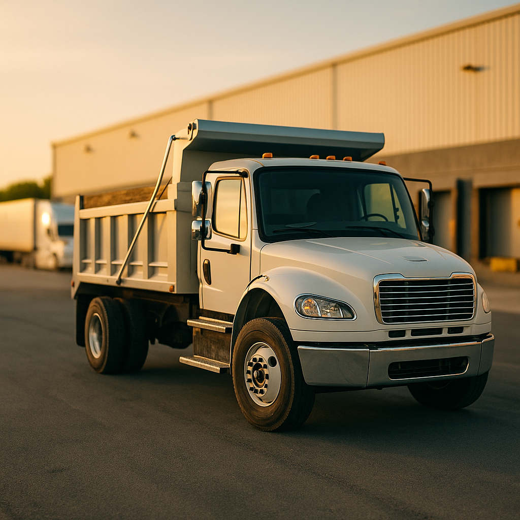Local dirt hauling dump truck insurance