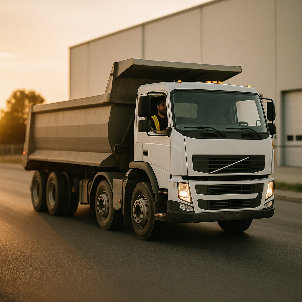 Asphalt hauling dump truck insurance