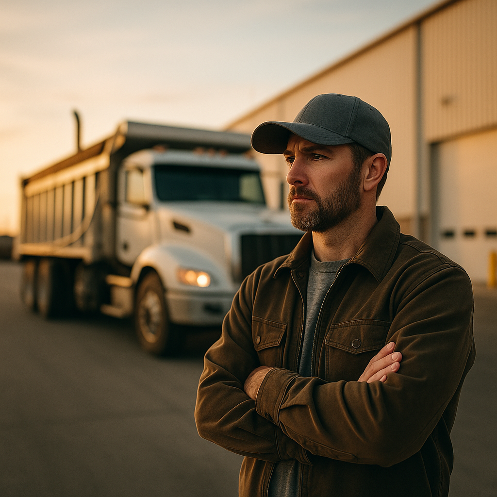 Independent dump truck operator insurance