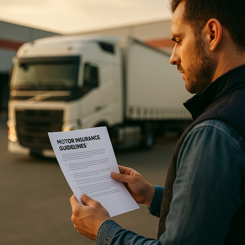 motor insurance guidelines