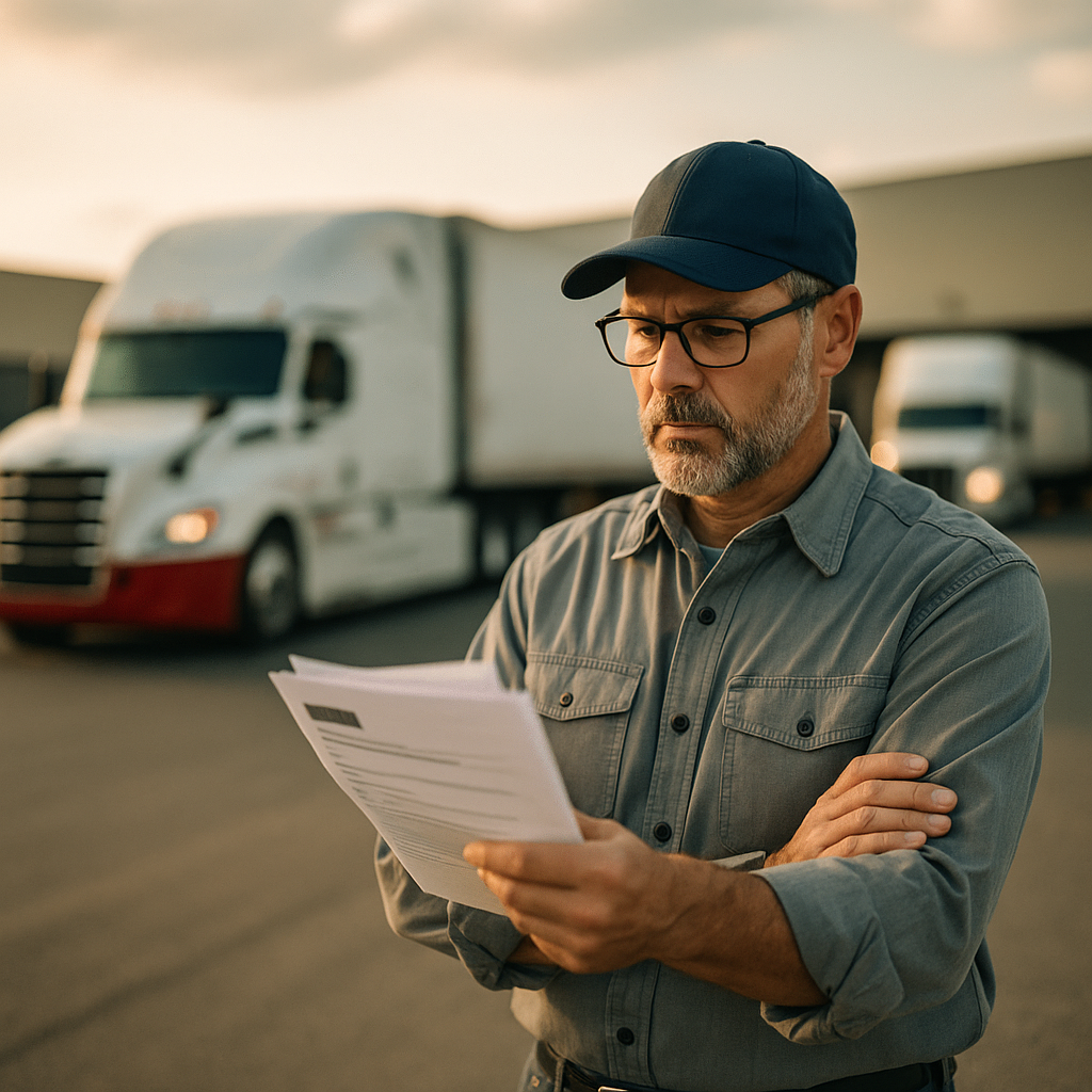 BMC-91X filing for small trucking companies