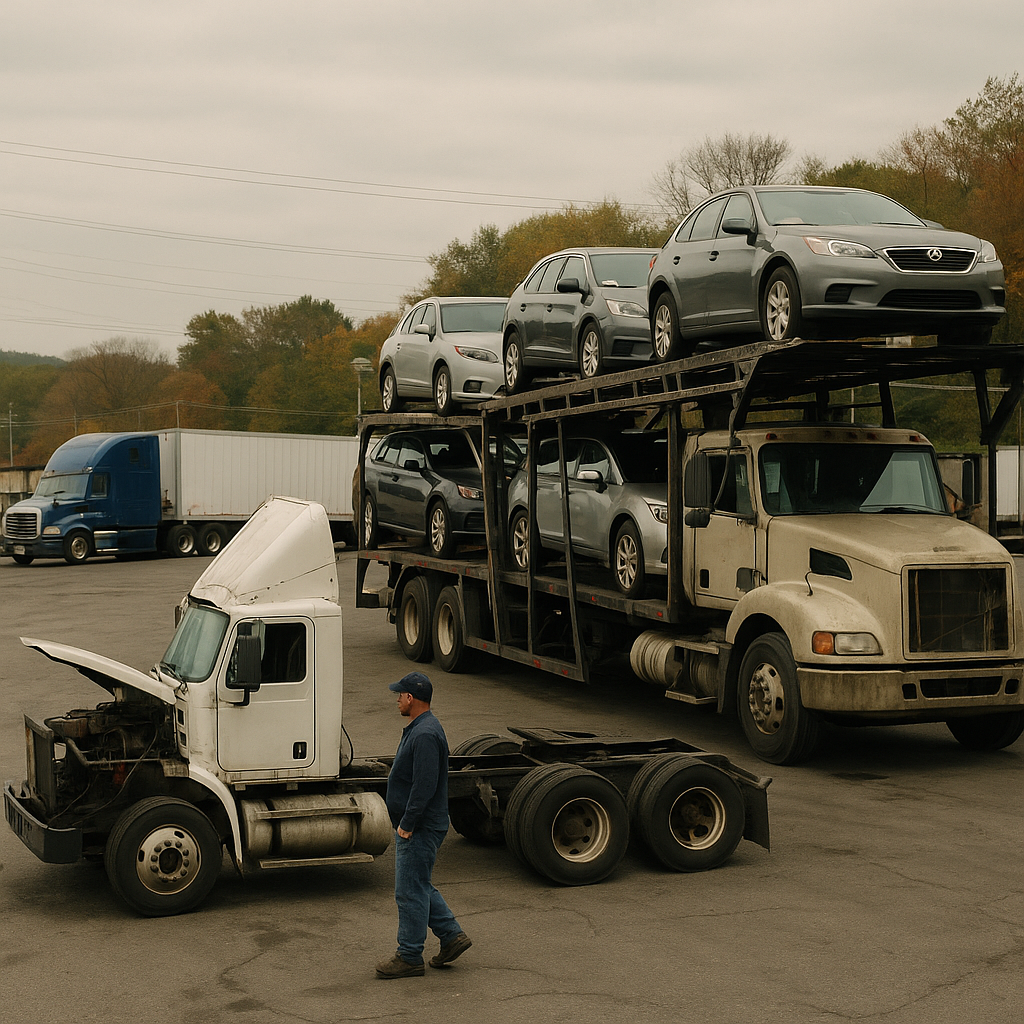 Car Carrier Trucking Insurance in New Jersey - Guide