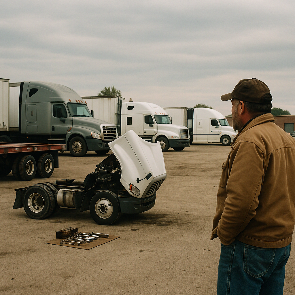 Semi Truck Theft Insurance Claim Steps and Coverage
