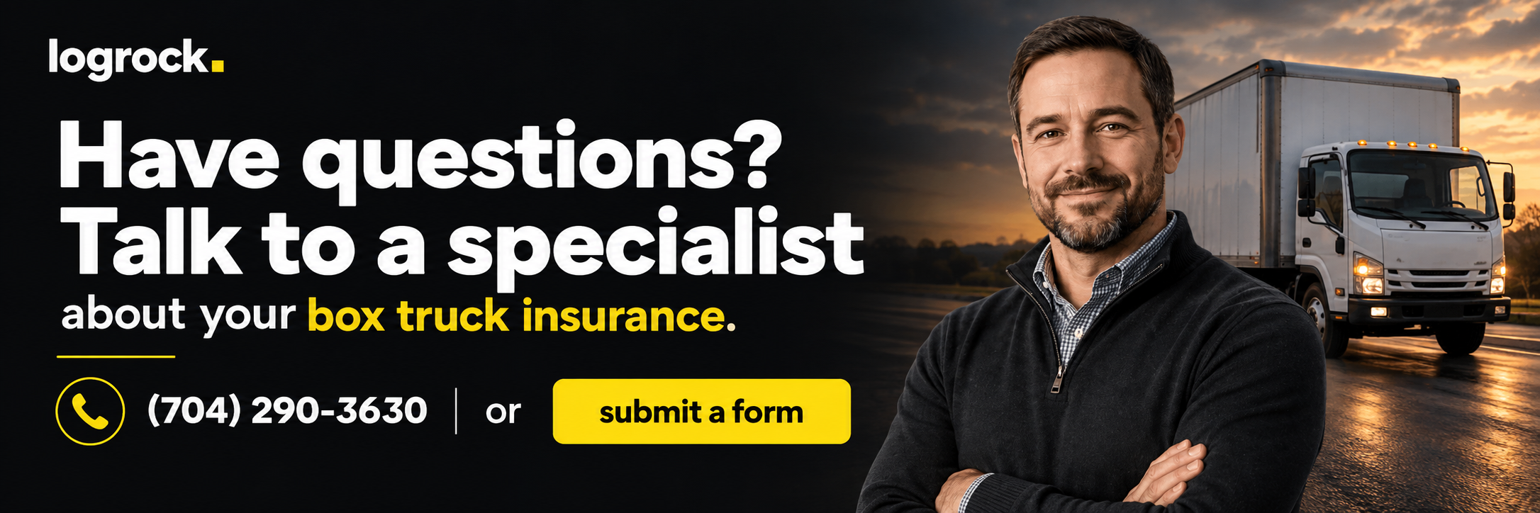 Check a truck insurance availability with LogRock