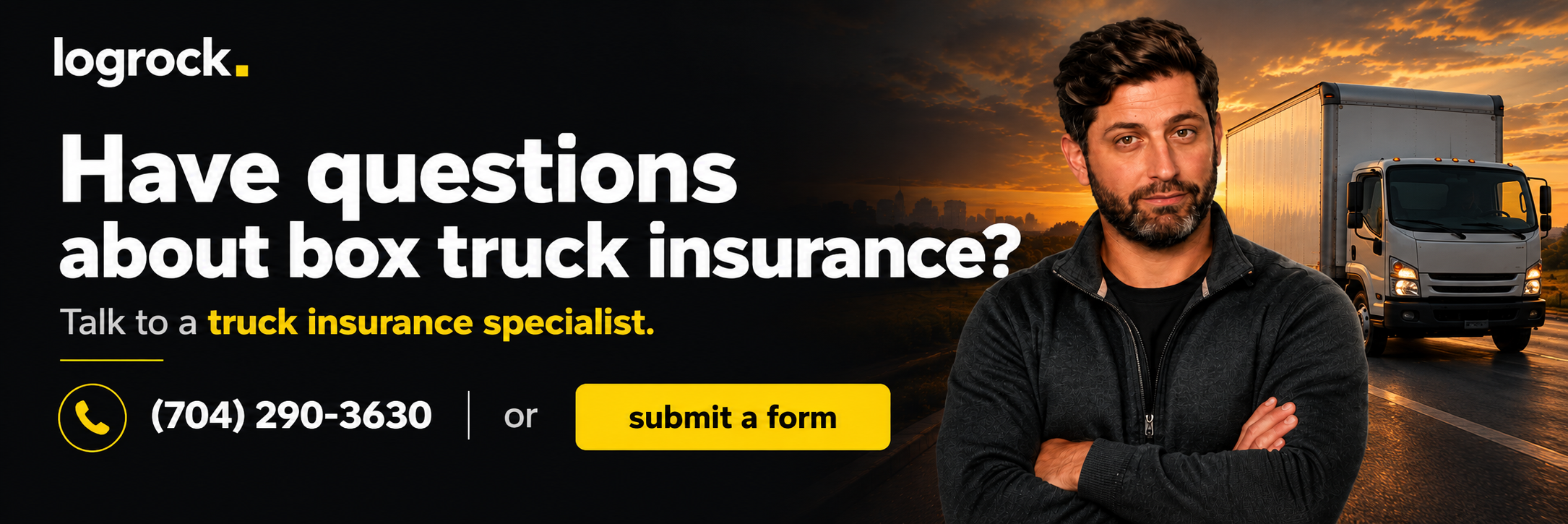 Check a truck insurance availability with LogRock