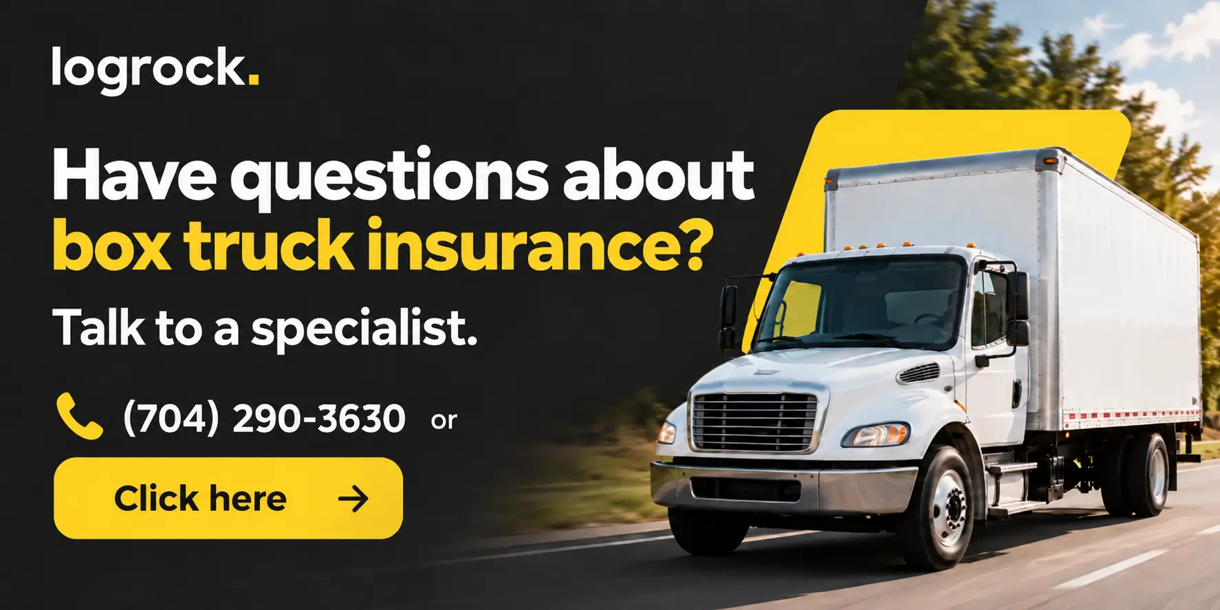 Check a truck insurance availability with LogRock