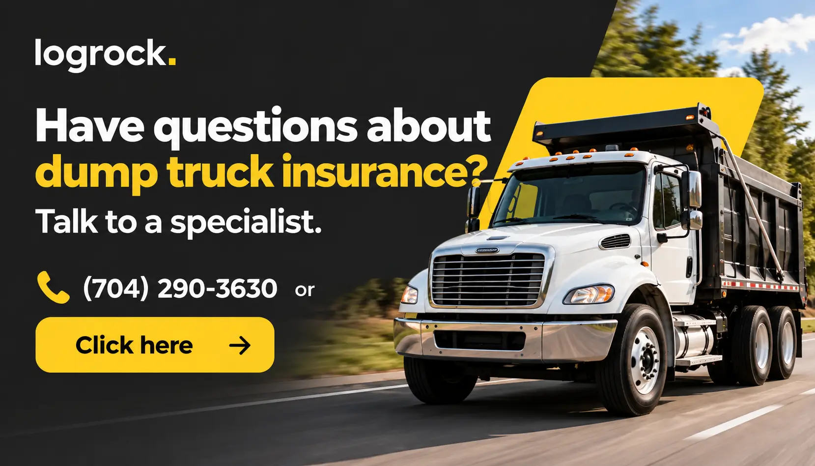 Check a truck insurance availability with LogRock
