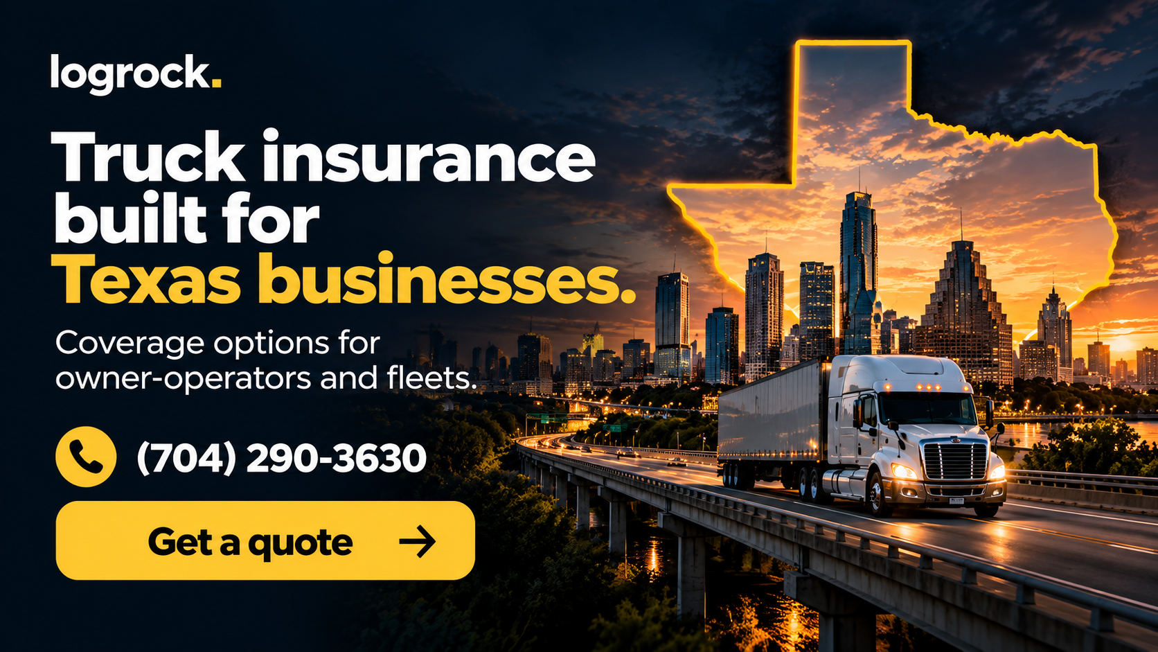 Check a truck insurance availability with LogRock