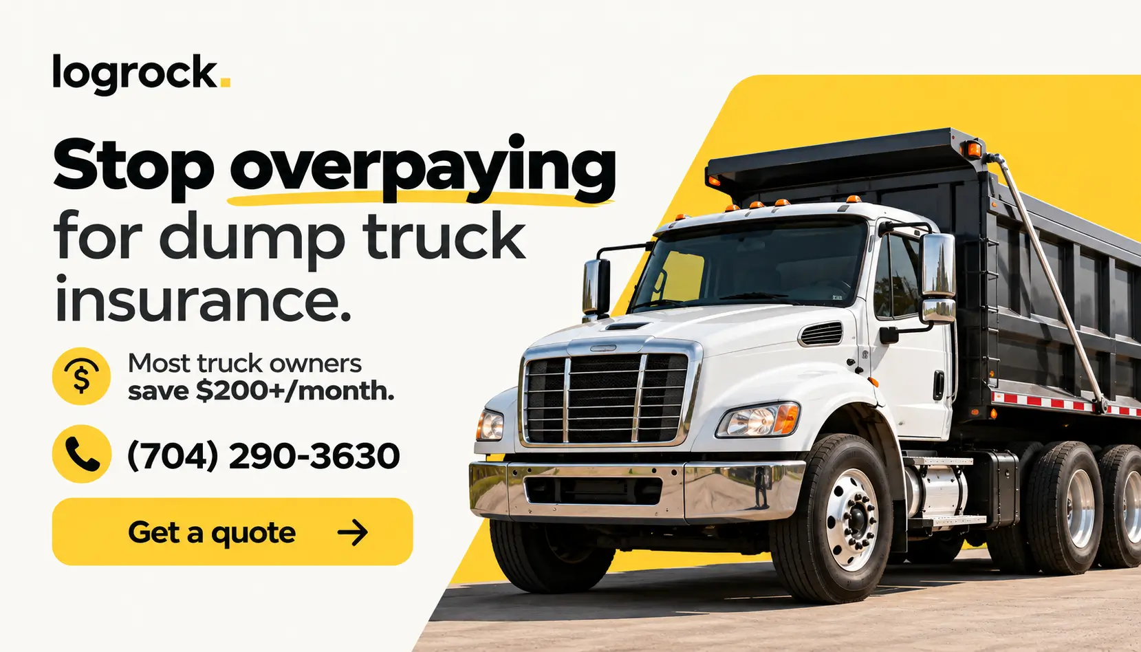 Check a truck insurance availability with LogRock