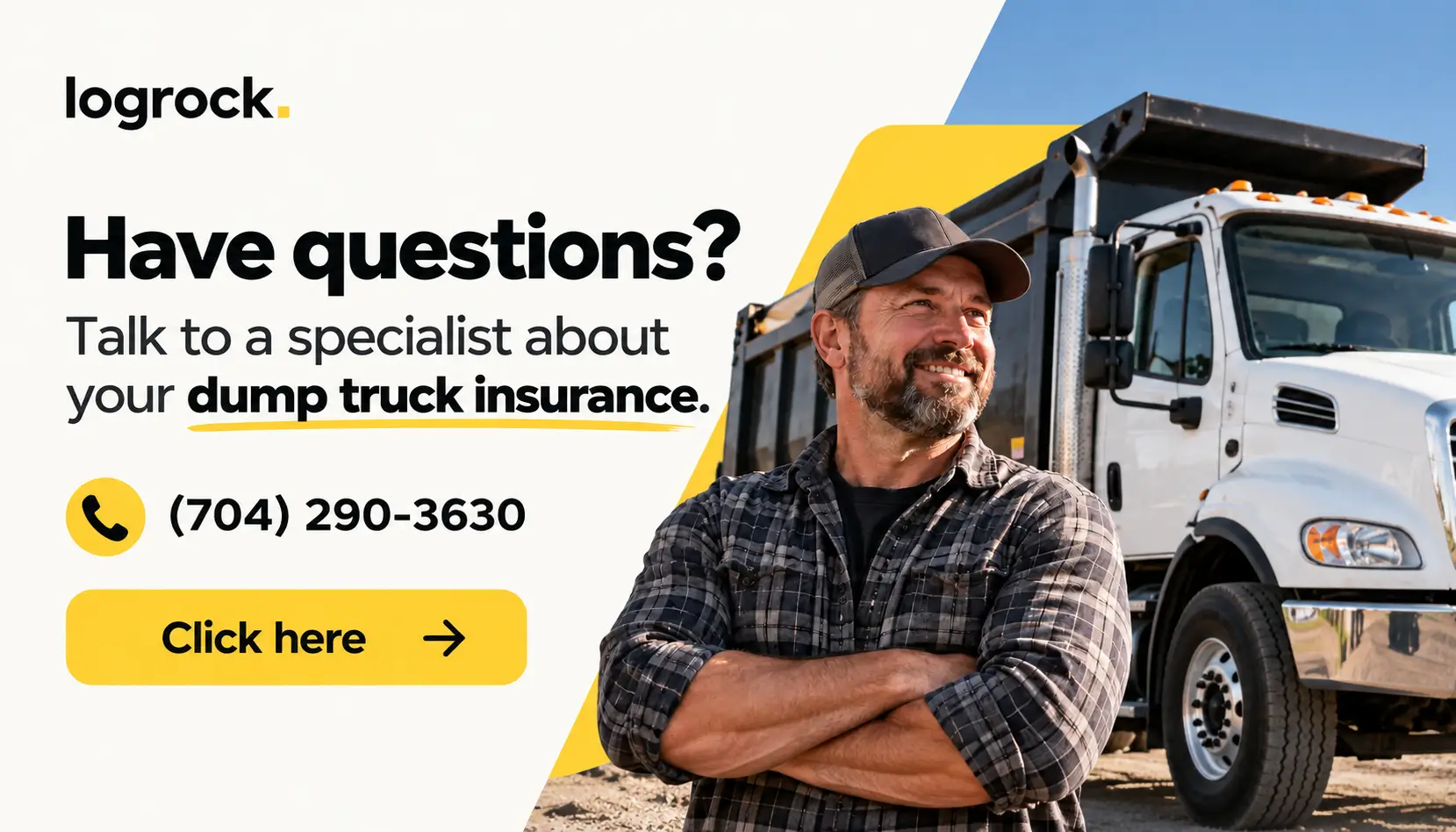 Check a truck insurance availability with LogRock