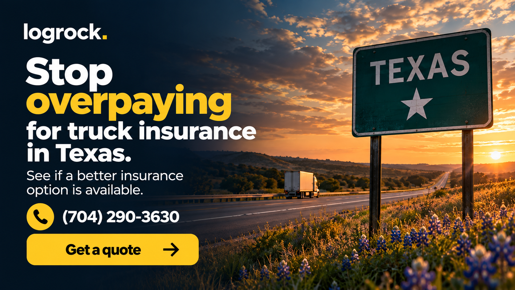 Check a truck insurance availability with LogRock