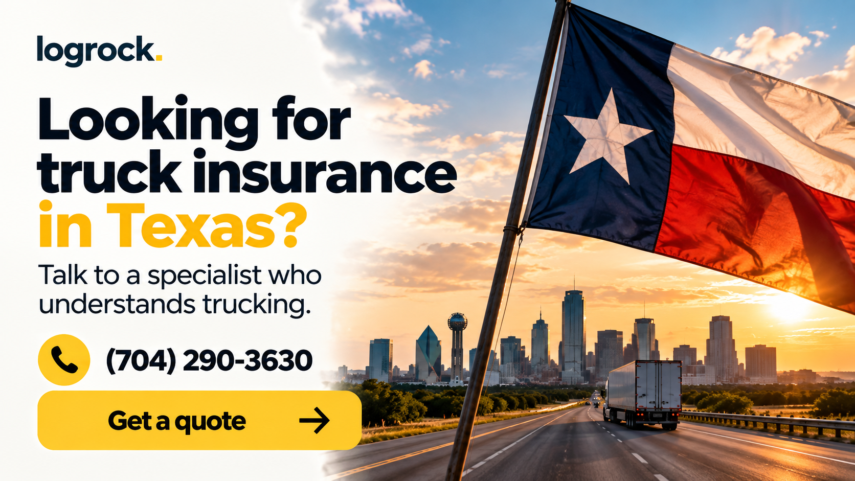 Check a truck insurance availability with LogRock