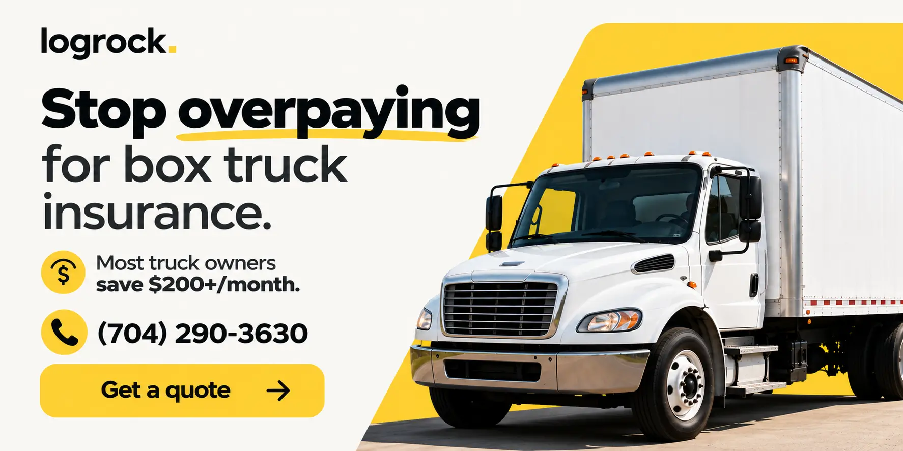 Check a truck insurance availability with LogRock