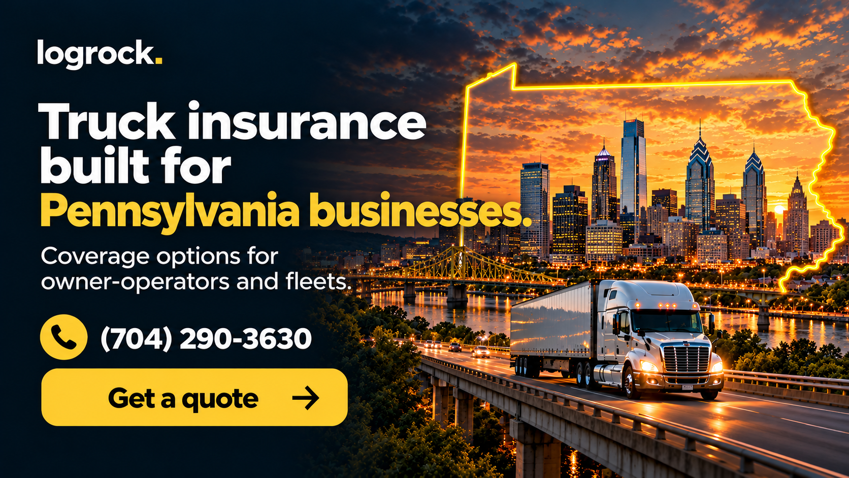 Check a truck insurance availability with LogRock