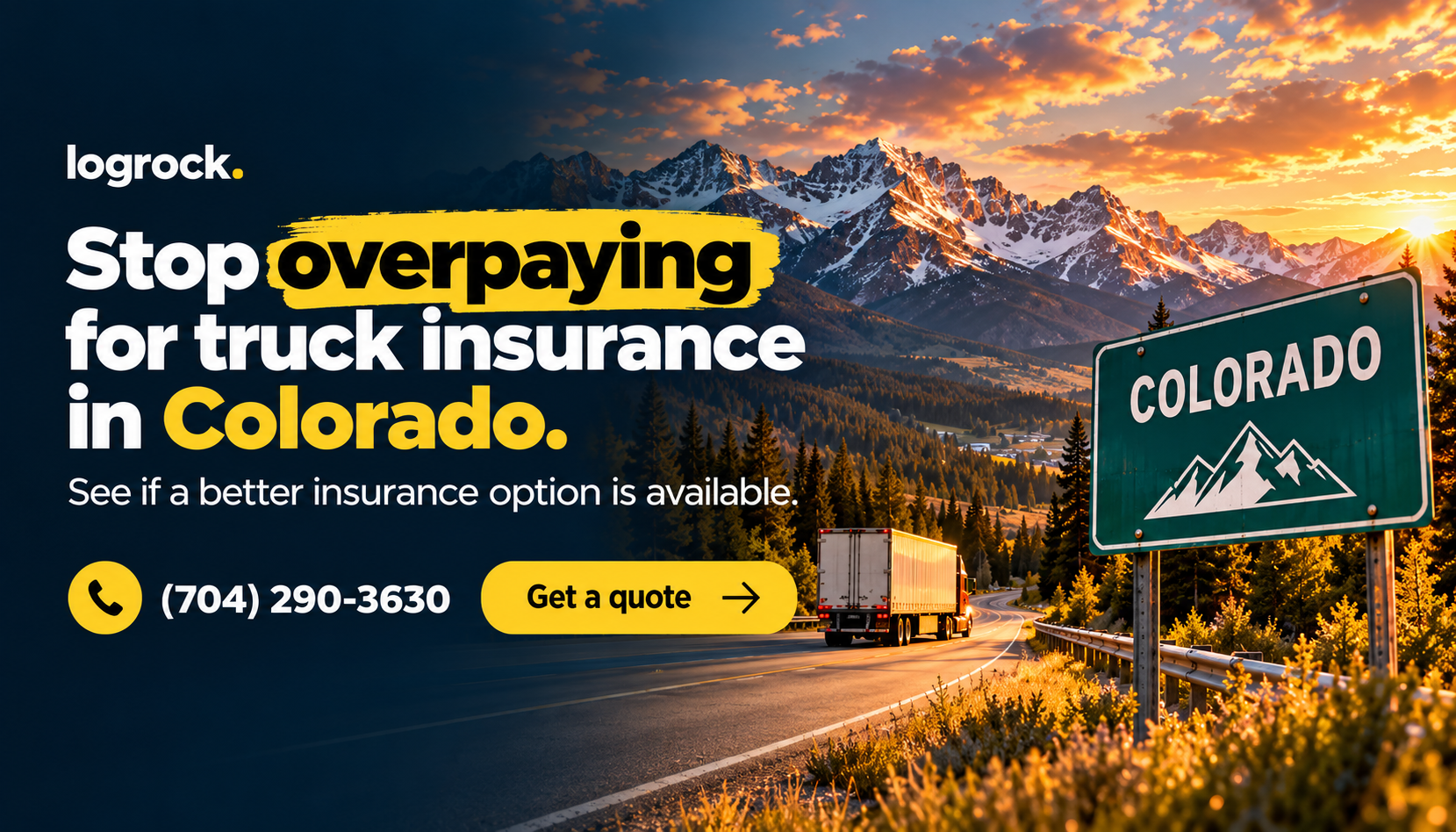 Check a truck insurance availability with LogRock